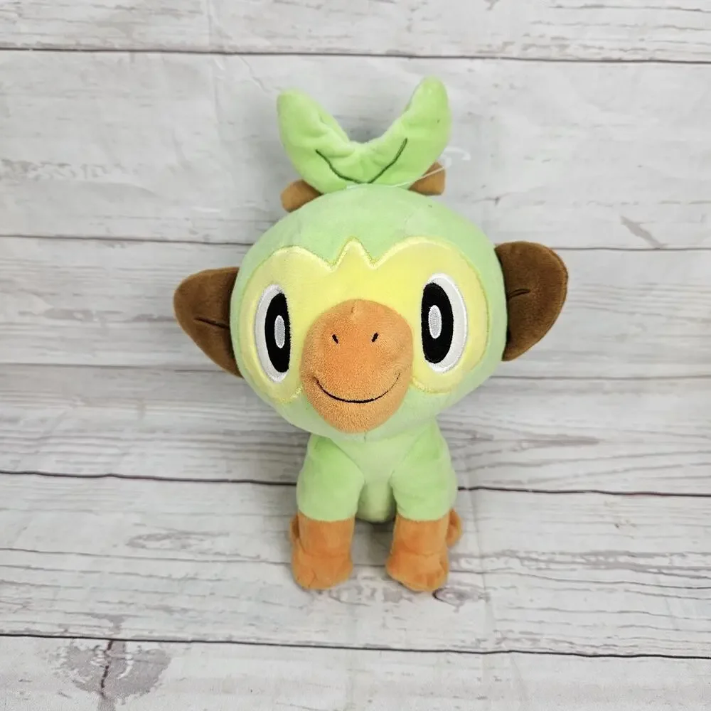 3 Pokemon Plush Wicked Cool Toys WCT Stuffed Sobble Pikachu Grookey